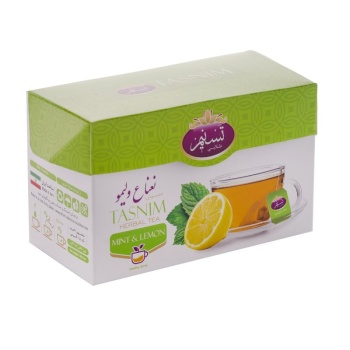  کیسه ای نعناع و لیمو تسنیم طلایی بسته 20 عددی6333e54a7cea122440